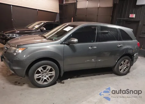 2007 Acura Mdx Technology Package z USA, uszkodzony, nr VIN 2HNYD28337H541593